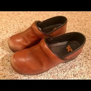 Camel Dansko Professional Clogs